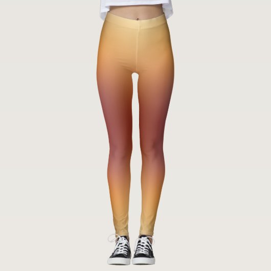 freier Farbverlauf auf extra kleinen Leggings (Vorderseite)