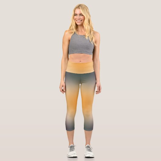 freier Farbverlauf auf extra kleiner Legging (Vorderseite)
