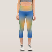freier Farbverlauf auf extra kleiner Legging (Vorderseite)