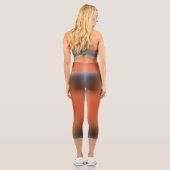 freier Farbverlauf auf extra kleiner Legging (Rückseite)
