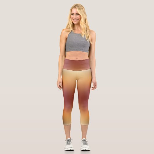 freier Farbverlauf auf extra kleiner Legging (Vorderseite)