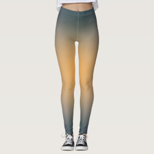 freier Farbverlauf auf extra kleiner Legging Leggings