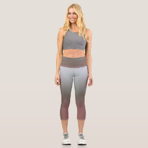 freier Farbverlauf auf extra kleiner Yoga-Leggings Capri Leggings
