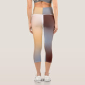 freier Farbverlauf auf extragroßen Leggings (Rückseite)