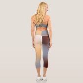 freier Farbverlauf auf extragroßen Leggings (Rückseite)
