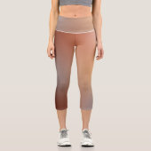 freier Farbverlauf auf extragroßen Leggings (Vorderseite)