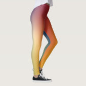 freier Farbverlauf auf großen Leggings (Rechts)