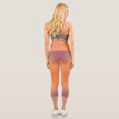 freier Farbverlauf auf kleiner Legging (Rückseite)