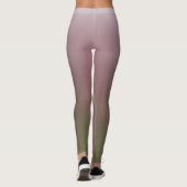 freier Farbverlauf auf Leggings (Rückseite)