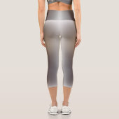 freier Farbverlauf auf mittel Leggings (Rückseite)