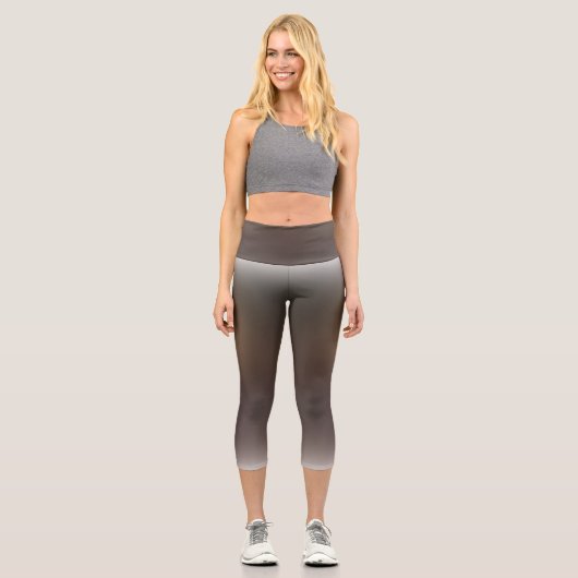 freier Farbverlauf auf mittel Leggings (Vorderseite)