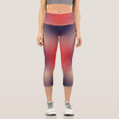 freier Farbverlauf auf mittlerer Legging (Vorderseite)