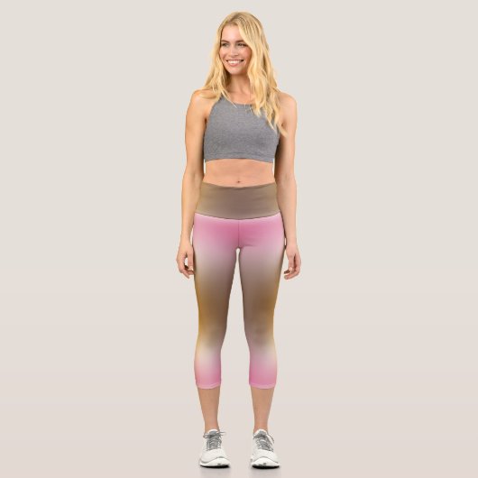 freier Farbverlauf auf mittlerer Legging (Vorderseite)