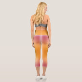 freier Farbverlauf auf mittlerer Legging (Rückseite)