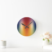 freier Farbverlauf auf Wanduhr (Zuhause)