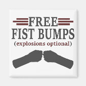 Freier Faustschlag Magnet (Vorne)