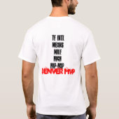 FREIER FINNA1 UND OPTIMO DENVER MVP T-Shirt (Rückseite)