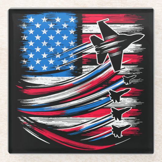 Freier Flyer Glasuntersetzer (Vorderseite)