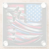 Freier Flyer Glasuntersetzer (Rückseite)