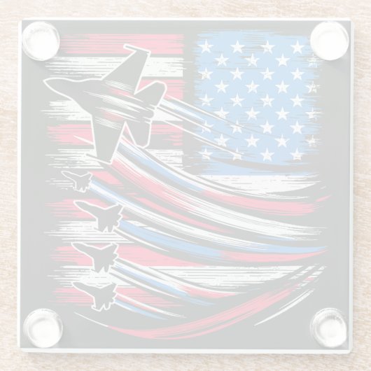 Freier Flyer Glasuntersetzer (Rückseite)