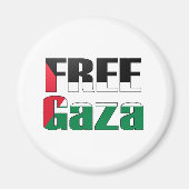 Freier Gaza Magnet (Vorne)