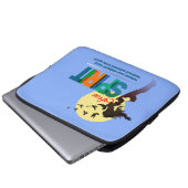 Freier Geist | 13" Laptopschutzhülle (Vorne Knopf)