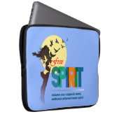 Freier Geist | 15" Laptopschutzhülle (Vorne Rechts)