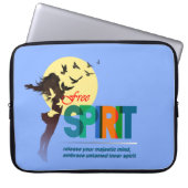Freier Geist | 15" Laptopschutzhülle (Vorderseite)
