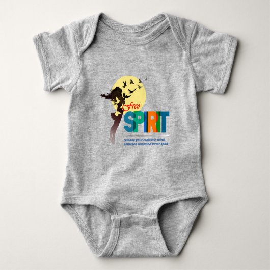 Freier Geist | Baby Strampler (Vorderseite)