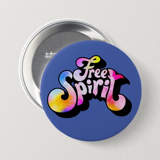 Freier Geist Button (Vorne & Hinten)