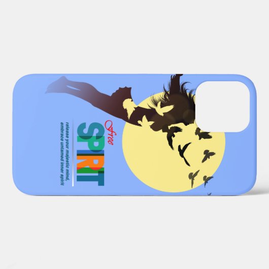 Freier Geist | Case-Mate iPhone Hülle (Rückseite (Horizontal))