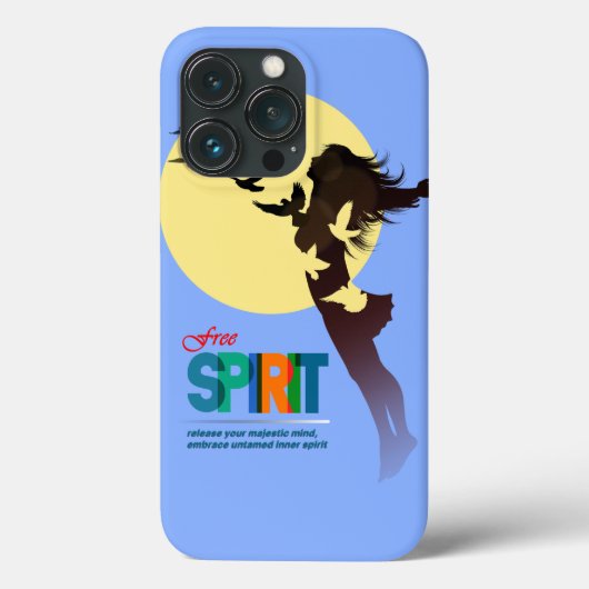 Freier Geist | Case-Mate iPhone Hülle (Rückseite)