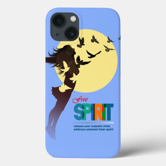 Freier Geist | Case-Mate iPhone Hülle (Rückseite)