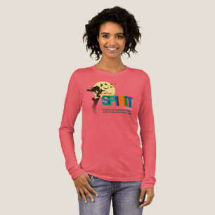 Freier Geist Frauen Langarm Tri-Blend Shirt