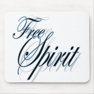 Freier Geist inspirierend mousepad für Mädchen