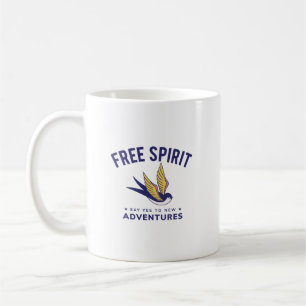 Freier Geist - Ja zu neuen Abenteuern Kaffeetasse