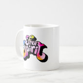 Freier Geist Kaffeetasse (Vorderseite Links)