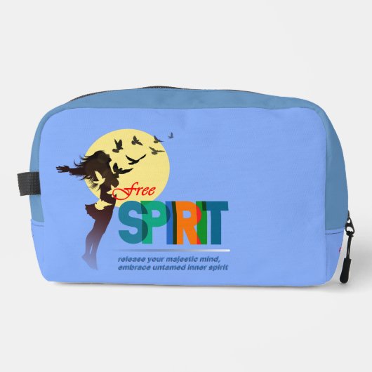 Freier Geist | Kinder Waschbeutel (Vorderseite)