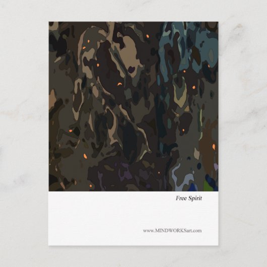 Freier Geist Postkarte (Vorderseite)