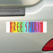 Freier Geist-Regenbogen Autoaufkleber (Auf Auto)