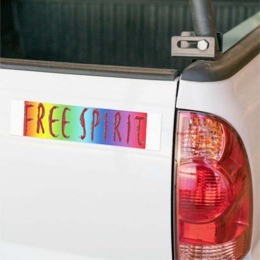 Freier Geist-Regenbogen Autoaufkleber (Auf Lkw)