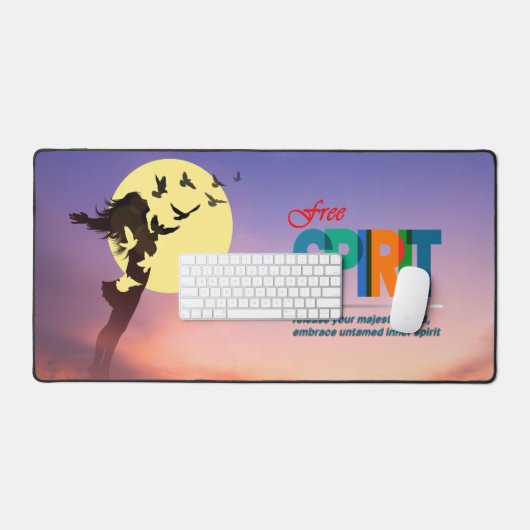 Freier Geist | Schreibtischunterlage (Tastatur & Maus)