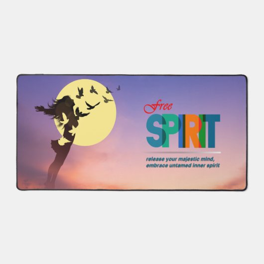 Freier Geist | Schreibtischunterlage (Vorderseite)