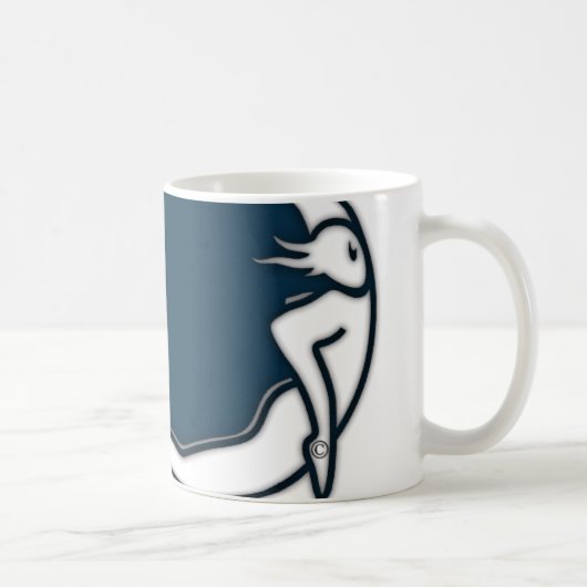 Freier Geist-Tasse (11oz) Kaffeetasse (Rechts)