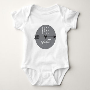Freier Geist Trendy Street Fashion Graphic T-Shi Baby Strampler