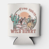 Freier Geist, Wildes Herz Dosenkühler (Vorderseite)