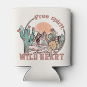 Freier Geist, Wildes Herz Dosenkühler (Rückseite)