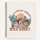 Freier Geist, Wildes Herz Notizblock (Vorderseite)