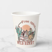 Freier Geist, Wildes Herz Pappbecher (Vorderseite)