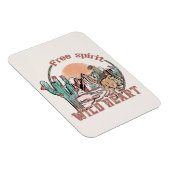 Freier Geist, Wildes Herz | WESTERN Magnet (Rechte Seite)